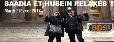 Saadia et Husein relaxés en appel ! 